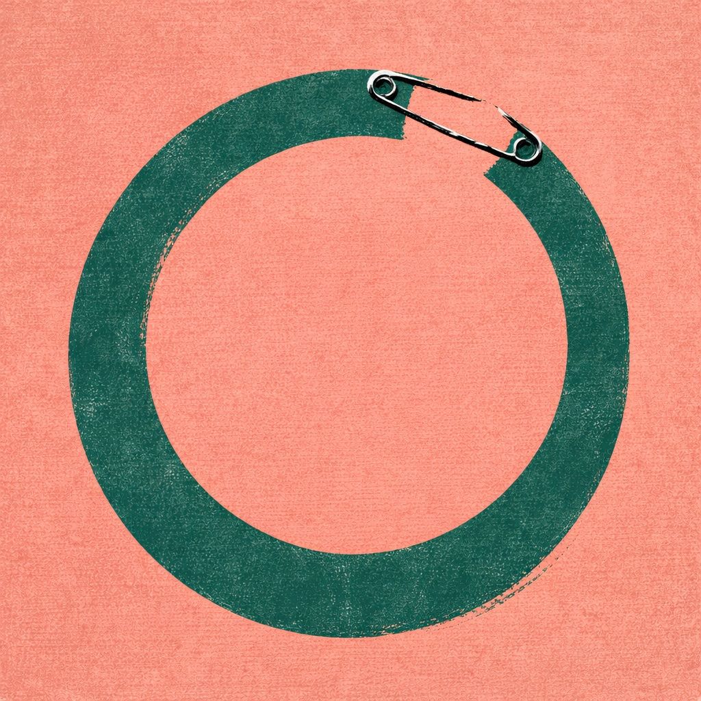 Saul Bass-style poster evoking how a moment passes faster than the work that earned it.